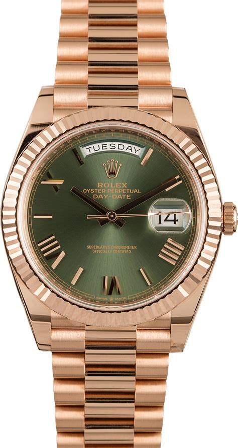 rose gold presidential Rolex price